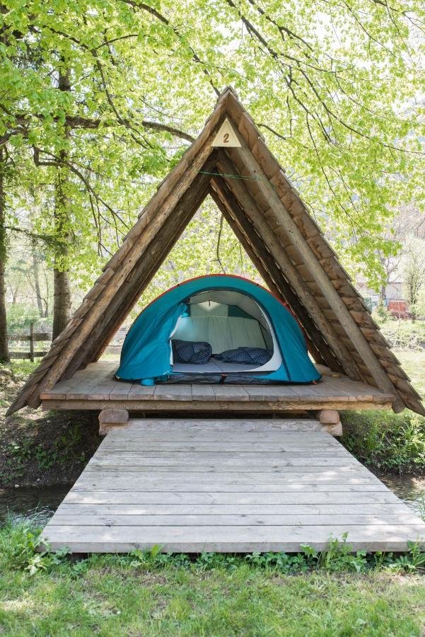Hotel Kamp Na Otoku - Ljubno Ob Savinji Exterior foto