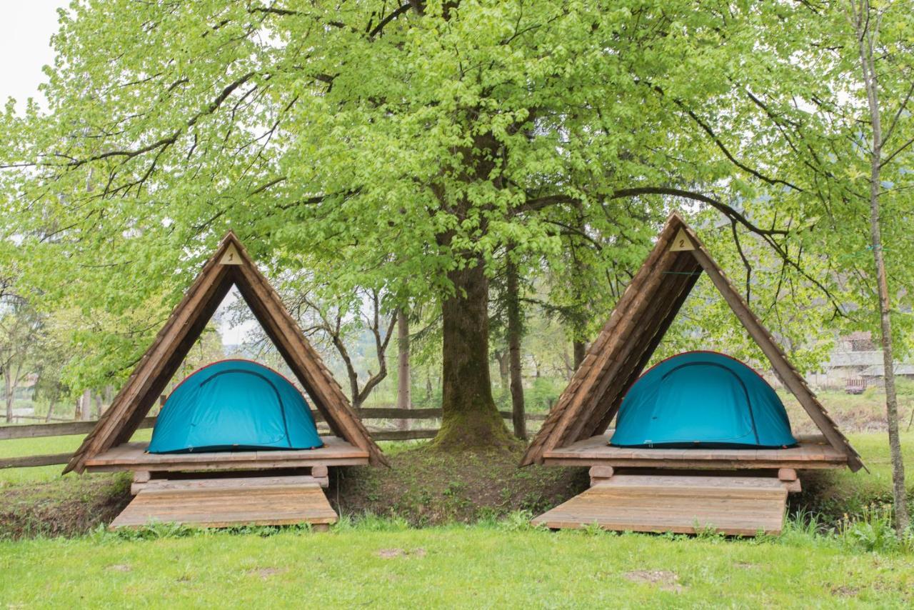 Hotel Kamp Na Otoku - Ljubno Ob Savinji Exterior foto